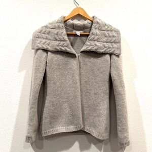 Sarah Spencer Lambs Wool Cardigan Sweater